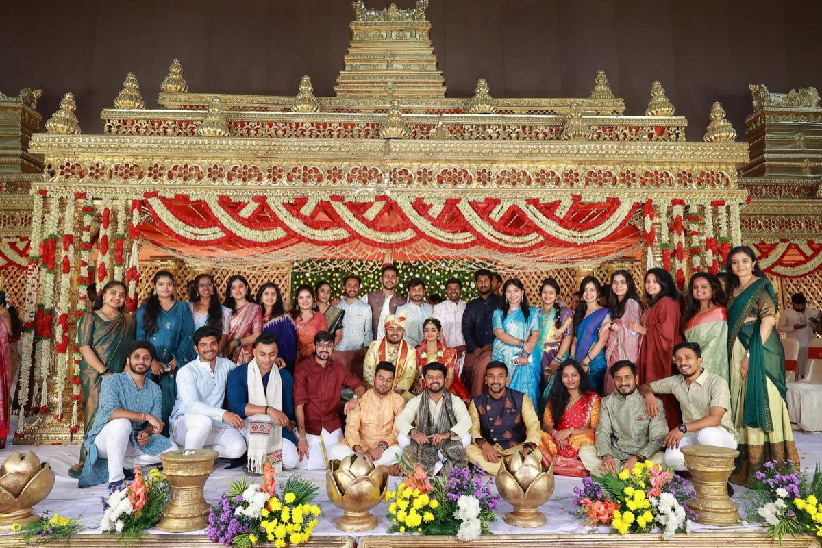Zealots sangeet dance group performing at Hyderabad wedding ceremony