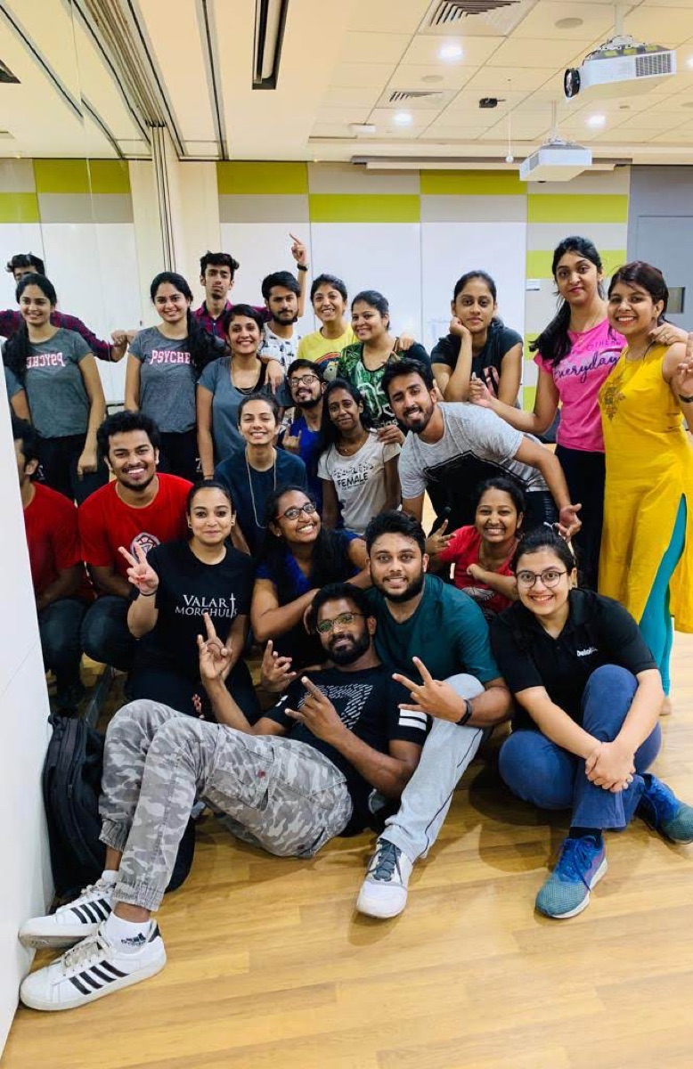Zealots Dance Crew practice session Hyderabad workshop